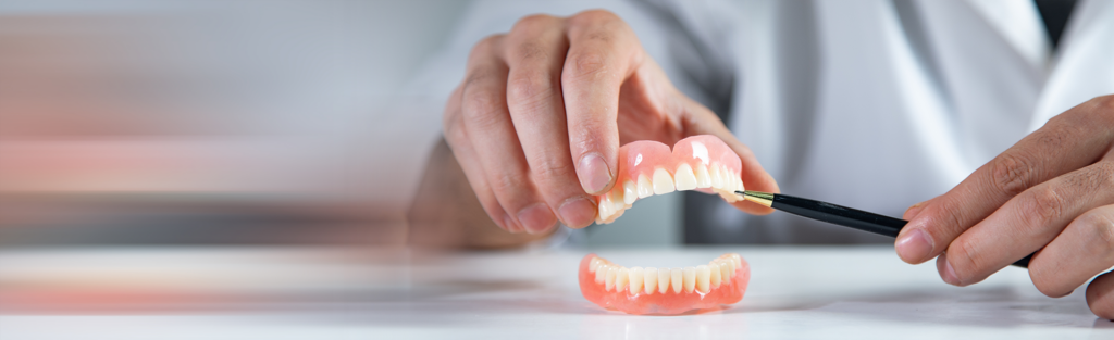 Hand-crafted dentures on-site